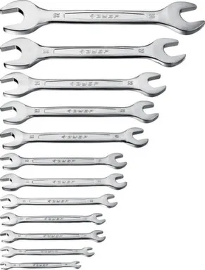 Купить Набор рожковых гаечных ключей, 6-32 мм, 12 предметов, ЗУБР в интернет-магазине Akvilon.kz