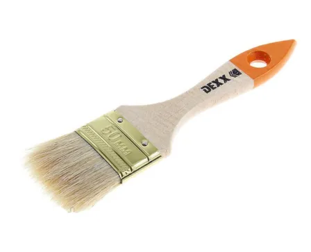 Купить Кисть плоская "Практик-Универсал", 50 мм, для всех видов ЛКМ, Dexx в интернет-магазине Akvilon.kz