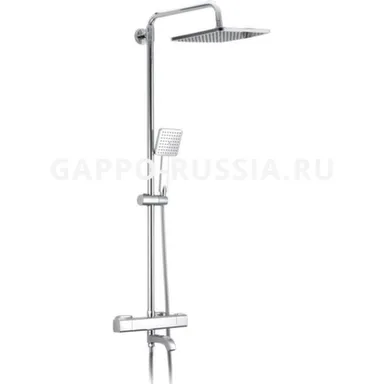 Купить Душевой комплект со смесителем термостат, Gappo в интернет-магазине Akvilon.kz