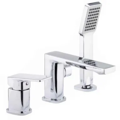 Купить Смеситель на борт ванны 3 отверстия, Frap в интернет-магазине Akvilon.kz