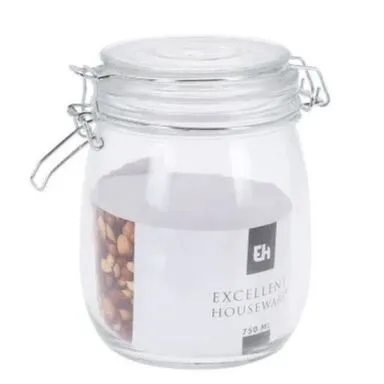 Купить Банка для хранения продуктов с крышкой 750мл, 14x11см, Koopman в интернет-магазине Akvilon.kz