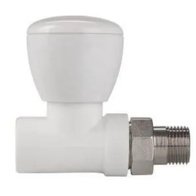 Купить Клапан радиаторный прямой с полусгоном Valteс наруж резьба 25 в интернет-магазине Akvilon.kz