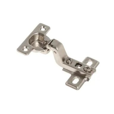 Купить Петля мебельная SLIDE-ON mini внутренняя 95* с ответной планкой, белый цинк, 2 шт, Стройбат в интернет-магазине Akvilon.kz