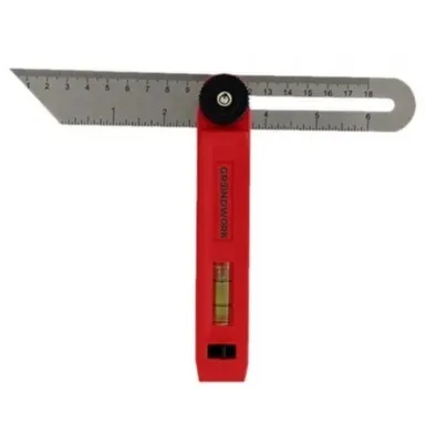 Купить Угольник складной с встроенной колбой 5418, GrandWork в интернет-магазине Akvilon.kz