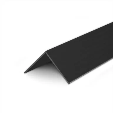 Купить Угол ПВХ 20x20x2700мм универсальный Черный, Ideal в интернет-магазине Akvilon.kz
