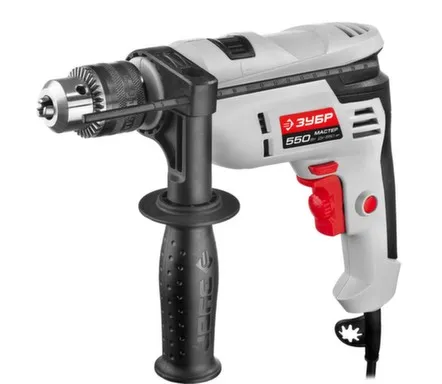 Купить Дрель ударная Зубр 550 Вт (патрон 13мм) в интернет-магазине Akvilon.kz