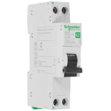 Купить Диф автомат EASY 9 1П+Н 10A 30мА С АС Schneider Electric в интернет-магазине Akvilon.kz