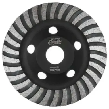 Купить Алмазная чашка 125 мм Turbo GEPARD в интернет-магазине Akvilon.kz