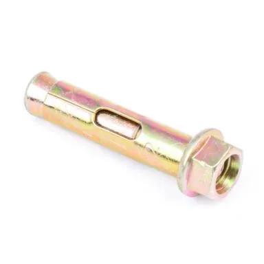 Купить Анкерный болт с гайкой 12x60 мм, желтый цинк, 2 шт, Стройбат в интернет-магазине Akvilon.kz