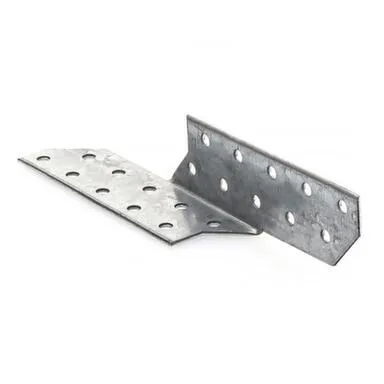 Купить Держатель балки 32x32x170x2 мм правый, белый цинк, 1 шт, Стройбат в интернет-магазине Akvilon.kz