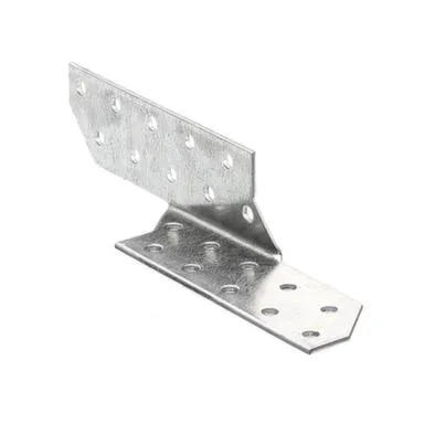 Купить Держатель балки 32x32x210x2 мм левый, белый цинк, 1 шт, Стройбат в интернет-магазине Akvilon.kz