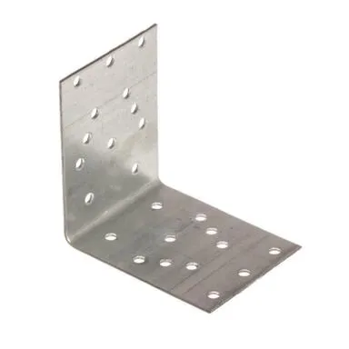 Купить Крепежный уголок равносторонний 80x80x80x2 мм, белый цинк, 1 шт, Стройбат в интернет-магазине Akvilon.kz