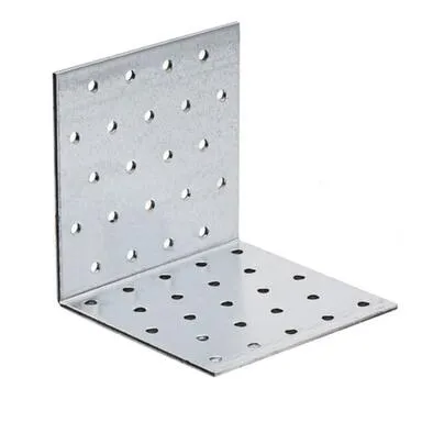 Купить Крепежный уголок равносторонний 100x100x100x2 мм, белый цинк, 1 шт, Стройбат в интернет-магазине Akvilon.kz
