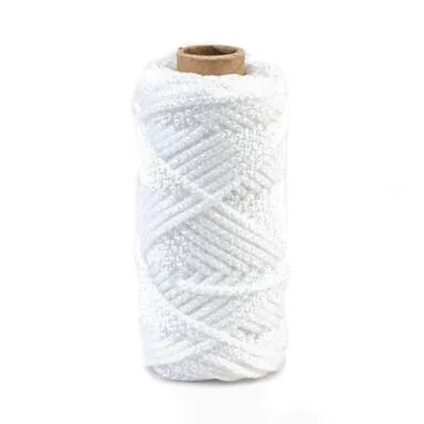 Купить Шнур хоз.быт с сердеч. 3 мм (белый 30 м) в интернет-магазине Akvilon.kz