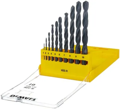 Купить Набор сверл по металлу 1-10 мм, DT5911-QZ, DeWALT в интернет-магазине Akvilon.kz