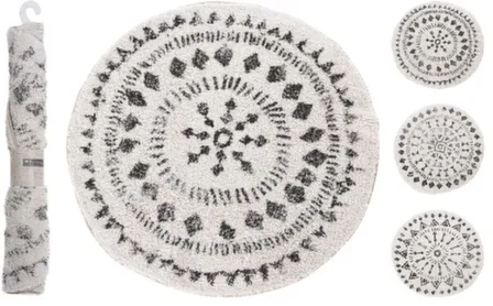 Купить Коврик для ванной комнаты, диаметр 70 см, в ассортименте, Koopman в интернет-магазине Akvilon.kz