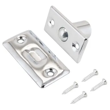 Купить Защелка дверная Стандарт шариковая, Аллюр Хром в интернет-магазине Akvilon.kz