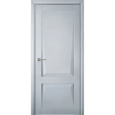 Купить Дверное полотно Перфекто Бархат светло-серый ПДГ-101 (2000x800x36) в интернет-магазине Akvilon.kz