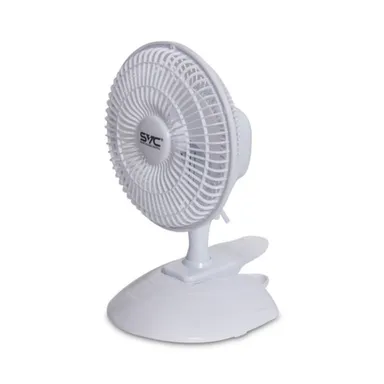 Купить Вентилятор настольный SVC AFP-620 до 10 м2, Мощность 20Вт, Диаметр 6", 2 скорости,Белый в интернет-магазине Akvilon.kz