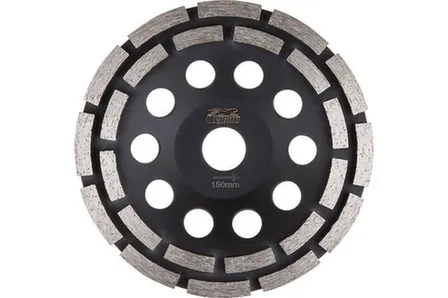 Купить Алмазная чашка 150 мм бетон двурядная GEPARD в интернет-магазине Akvilon.kz