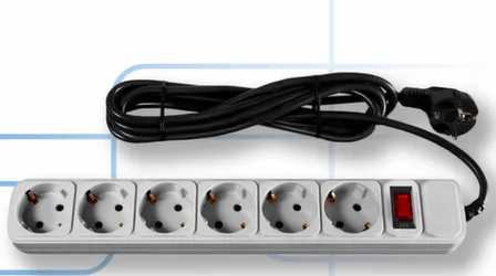 Купить Сетевой фильтр СФ-055-ИН-К 5м с заземлением Sirius в интернет-магазине Akvilon.kz