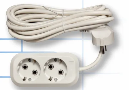 Купить Удлинитель У-023 3м с заземлением 16А Sirius в интернет-магазине Akvilon.kz