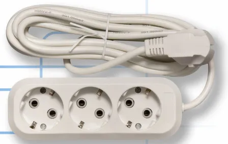 Купить Удлинитель У-035 5м с заземлением 16А Sirius в интернет-магазине Akvilon.kz