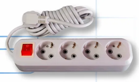 Купить Удлинитель У-045-К 5м с заземлением 16А Sirius в интернет-магазине Akvilon.kz