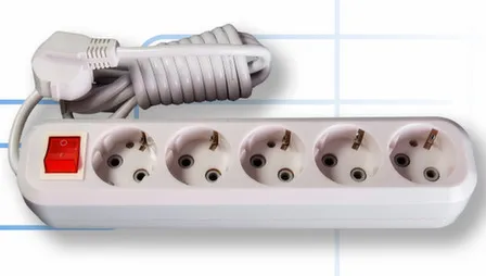 Купить Удлинитель У-055-К 5м с заземлением 16А Sirius в интернет-магазине Akvilon.kz