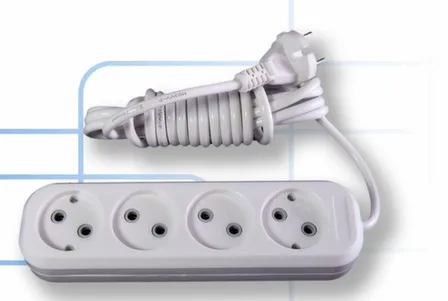 Купить Удлинитель У-43 3м 10А Sirius в интернет-магазине Akvilon.kz