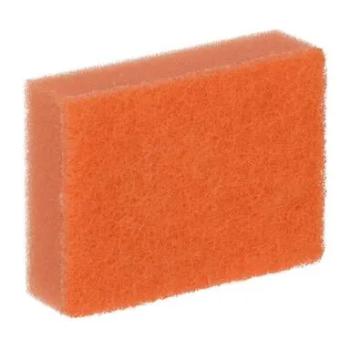 Купить Губка для мытья посуды, 8x6x2,5 см, 5 шт, оранжевые, Tutto в интернет-магазине Akvilon.kz