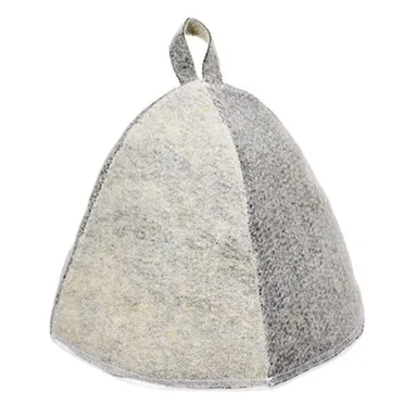 Купить Шапка для бани и сауны Комби серая, Нot Рot в интернет-магазине Akvilon.kz