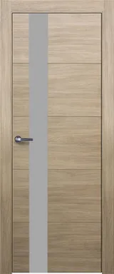 Купить Дверное полотно 701 ДО Дуб серо-зел. 2000x600x40 мм СтеклоСильвер в интернет-магазине Akvilon.kz