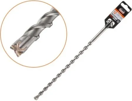 Купить Бур SDS plus по арм. бетону 12x310 мм, QUADRO-X GEPARD в интернет-магазине Akvilon.kz