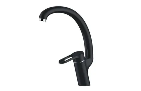Купить Смеситель для кухни Future FT 519 Black, чёрный, Voda в интернет-магазине Akvilon.kz