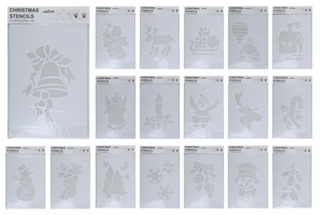 Купить Трафарет рождественский, разм. 22x35x0,2см, Koopman в интернет-магазине Akvilon.kz