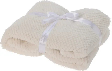 Купить Плед, 130x160 см, светлый, Koopman в интернет-магазине Akvilon.kz