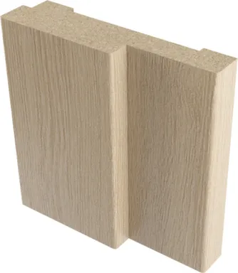 Купить Короб МДФ ПВХ Дуб/Беленый 26x70x2050 упл. в интернет-магазине Akvilon.kz