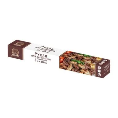 Купить Рукав для запекания с завязками, 30 см х 3 м, 10 мкм, Marmiton в интернет-магазине Akvilon.kz