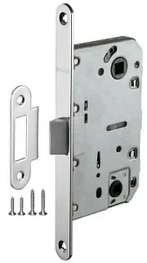 Купить Корпус замка PLASTIC P96WC-50 (под фиксатор) Fuaro Матовый никель в интернет-магазине Akvilon.kz