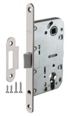 Купить Корпус замка PLASTIC P85C-50 (под цилиндр) Fuaro Матовый никель в интернет-магазине Akvilon.kz