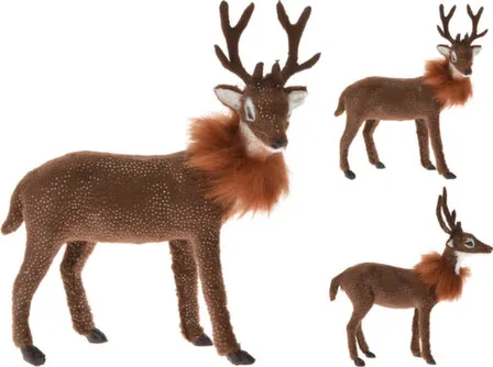 Купить Статуэтка Олень, коричневый, 23,5x6x26,5 см, в ассортименте, Koopman в интернет-магазине Akvilon.kz