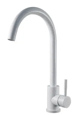 Купить Смеситель для кухни с высоким изливом White, белый, Esko в интернет-магазине Akvilon.kz