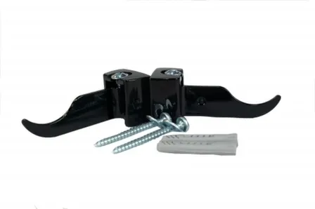 Купить Кронштейн для радиатора угловой регулируемый Rifar Антрацит в интернет-магазине Akvilon.kz