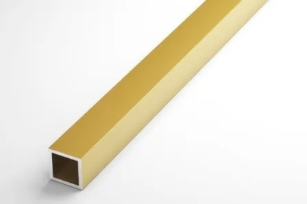 Купить Труба квадратная 20x20x1,5x1000 мм золото,Лука в интернет-магазине Akvilon.kz