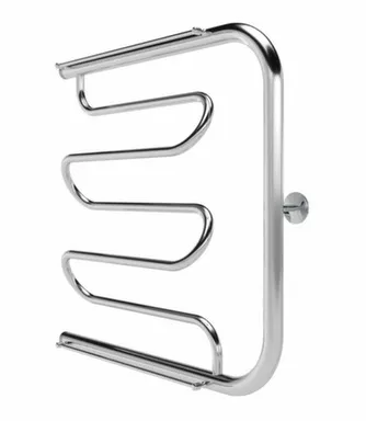 Купить Полотенцесушитель водяной Фокстрот Liana с полкой, 600x600 мм, Indigo в интернет-магазине Akvilon.kz