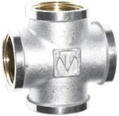 Купить Крестовина латунная Valtec внутр-внутр-внутр-внутр резьба 1/2 в интернет-магазине Akvilon.kz