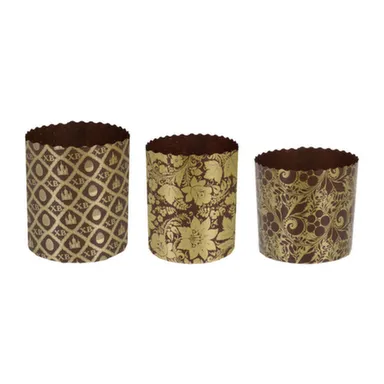 Купить Набор бумажных форм для выпечки куличей Пасхальный 3шт, дизайн в асс, Marmition в интернет-магазине Akvilon.kz