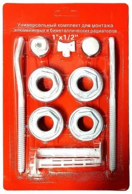 Купить Монтажный комплект 1/2", белый, Teplon в интернет-магазине Akvilon.kz