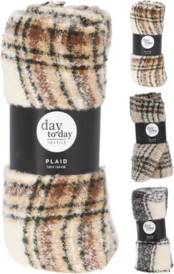 Купить Плед, 150x120 см, в ассортименте, Koopman в интернет-магазине Akvilon.kz